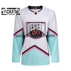 Kinder Eishockey Trikot 2023 All-Star Adidas Weiß Authentic